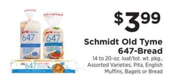 ShopRite Old tyme 647-bread offer