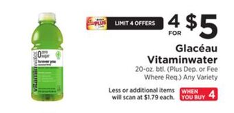ShopRite Vitaminwater offer