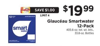 ShopRite Smartwater 12-pack offer