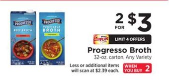 ShopRite Broth offer