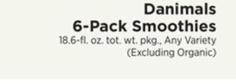 ShopRite 6-pack smoothies offer