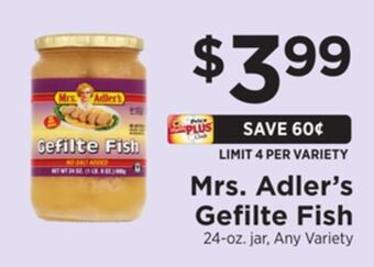 ShopRite Gefilte fish offer