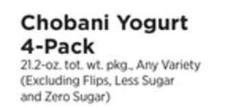 ShopRite Yogurt 4-pack offer