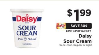 ShopRite Sour cream offer