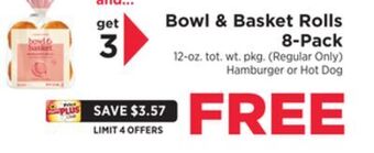ShopRite Rolls 8-pack offer