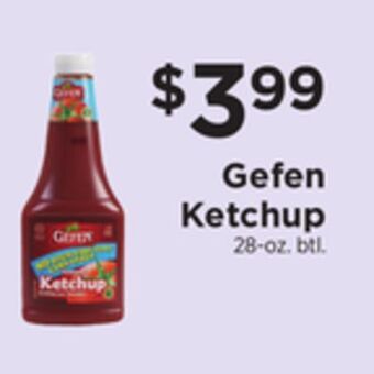 ShopRite Ketchup offer