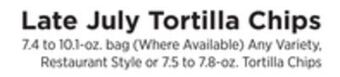 ShopRite Tortilla chips offer