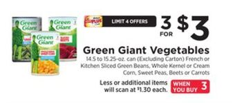 ShopRite Vegetables offer