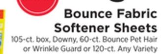 ShopRite Fabric softener sheets offer