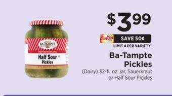 ShopRite Pickles offer