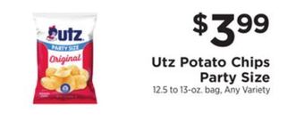 ShopRite Potato chips party size offer