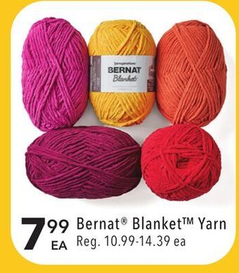JOANN Bernat® blanket™ yarn offer