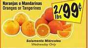 El Super Oranges or tangerines offer