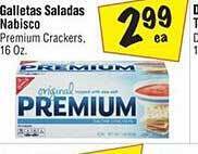 El Super Nabisco premium crackers offer
