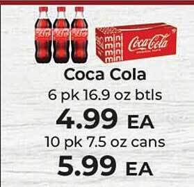 Sunset Foods Coca-cola offer