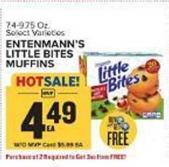 Food Lion Entenmann's little bites muffins offer