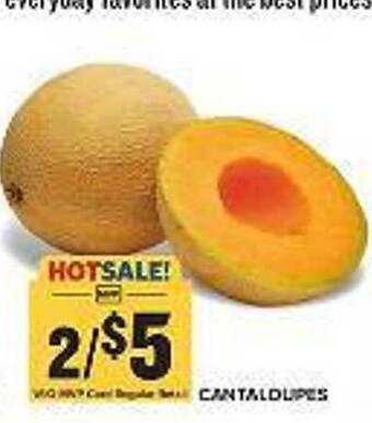 Food Lion Cantaloupes offer