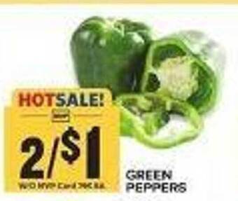 Food Lion Green peppers offer