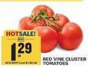 Food Lion Red vine cluster tomatoes offer