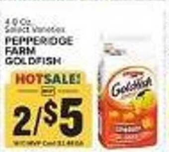 Food Lion Pepperidge farm goldfish offer