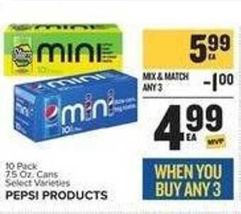 Food Lion Select varieties pepsi products offer