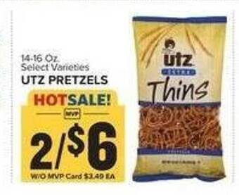 Food Lion Utz pretzels offer
