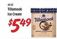 Rouses Tillamook ice cream offer