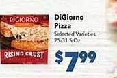 Vallarta Supermarkets Digiorno pizza offer