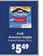 Vallarta Supermarkets Kraft american singles offer