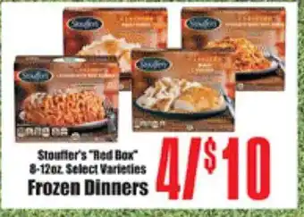 Weis Markets Stouffer's 'red box' frozen dinners offer
