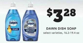 Weis Markets Dawn dish soap offer