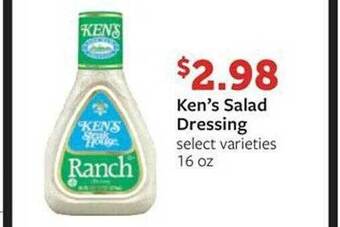 Weis Markets Ken's salad dressing offer
