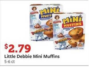 Weis Markets Little debbie mini muffins offer