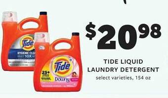 Weis Markets Tide liquid laundry detergent offer