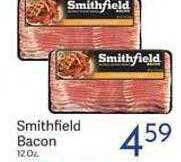 Weis Markets Smithfield bacon offer