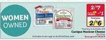 Winn Dixie Cacique mexican cheese offer