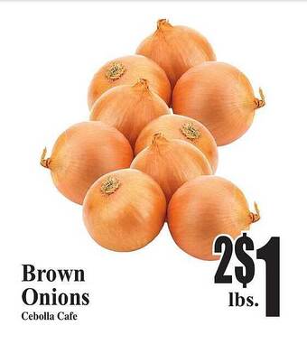 Baja Ranch Brown onions offer