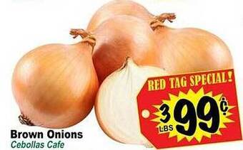 Superior Grocers Brown onions offer