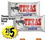 Superior Grocers Texas long grain rice offer