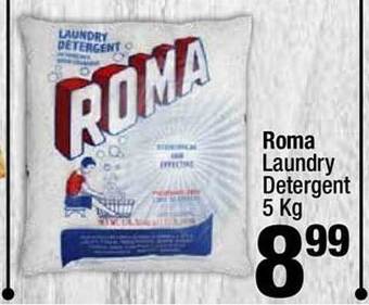 Super King Markets Roma laundry detergent offer
