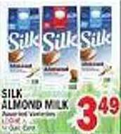 Bravo Supermarkets Silk almond milk offer