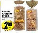 Superior Grocers Alfaros artesano bread offer