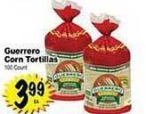 Superior Grocers Guerrero corn tortillas offer