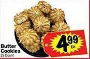 Superior Grocers Butter cookies offer