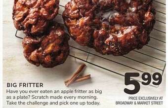 Albertsons Big fritter offer