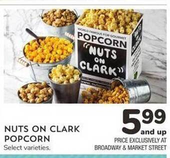 Albertsons Nuts on clark popcorn select varieties offer
