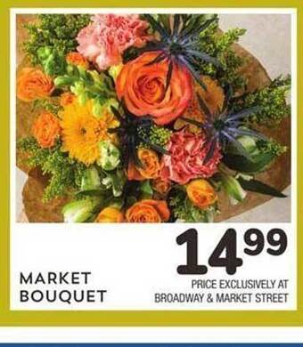 Albertsons Market bouquet offer