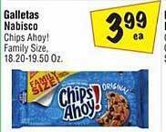 El Super Chips ahoy! family size offer