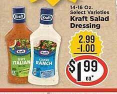 IGA Kraft salad dressing offer