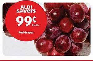 Aldi Red grapes offer
